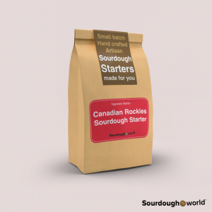 Canadian Rockies Sourdough Starter